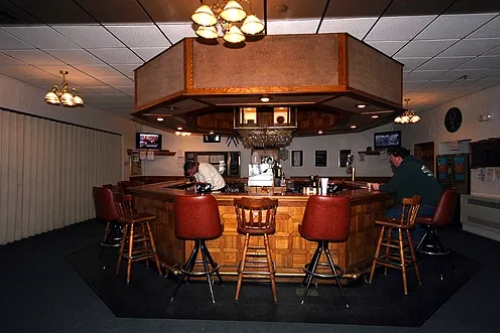 Social Parlor bar area